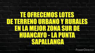 VENTA DE LOTES Y TERRENOS EN HUANCAYO ♦️CONT. 954002064