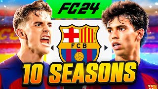 I Takeover Barcelona for 10 Seasons... in FC 24