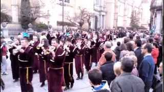 Semana santa Segovia banda de los gascones 29/3/15