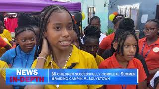 68 children successfully complete Summer Braiding camp in Albouystown