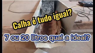 Qual calha devo colocar no meu telhado | Entenda essa diferença antes de comprar sua calha.