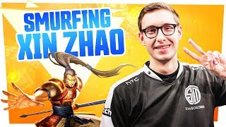 Bjergsen - SMURFING XIN ZHAO