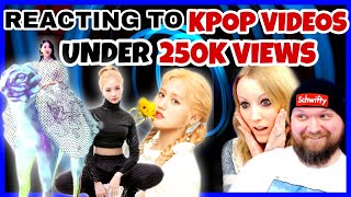 Reacting To The LEAST VIEWED Kpop Music (TRASH? OR PASS! EDITION)