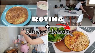 Rotina do dia| Receita de fricassê de frango| Comecei fazer exercícios em casa