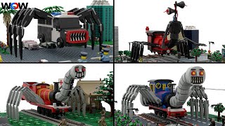 LEGO POLICE VAN CAR EATER, JAME EXE IN THOMAS and FRIEND, SIREN HEAD in CHOO CHOO , CURES THOMAS EXE