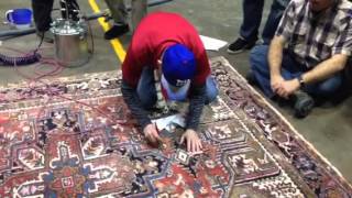 Restoring Red Color To A Sun Faded Rug | Doug Heiferman