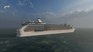 4K Cinematic 3D Animation - Royal Caribbean's Cruise Ship