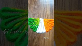 #independenceday #rangoli #rangolidesigns #india #satisfying #shorts #youtubeshorts