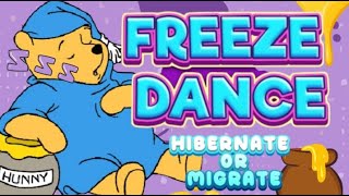 🐻 Hibernation & Migration Freeze Dance for Kids 🐻  | Brain Break | Just Dance | GoNoodle