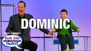 FULL INTERVIEW Dominic - Kids Say The Funniest Things - Michael Barrymore