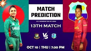 WI Women vs BD Women Dream11 Team Prediction || BD W vs WI W pitch report, TODAY MATCH ANALYSIS