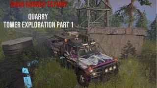 Snow Runner Taymry Quarry Tower Exploration Part 1