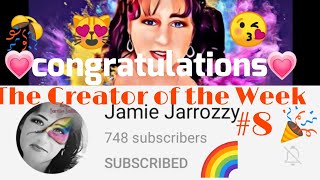 Creator of the Week. Episode #8.  Jamie Jarozzy 😘💙😻💗😘💚