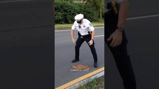 A officer saved deer 😍