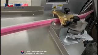 Dual color lollipop making machine