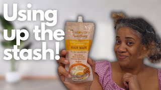 Creme of Nature Intense Hydrating Mask | Let's Use Up The Stash!