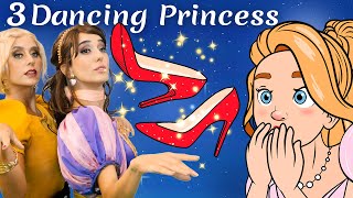 3 Dancing Princess + Red Shoes | Bedtime Stories for Kids in English | Live Action