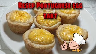 Resep portuguese egg tart praktis dan ekonomis