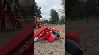 He fell off! Subscribe to Help him!