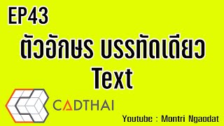 CADthai EP43 Text