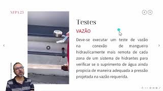 Que dar uma espiada no Curso da NFPA 20  25 ?