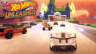 Hot Wheels Unleashed Boss Race HAUNTED HOUSE Gameplay | FULL GAME Exclusive Early Access