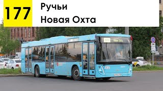 Автобус 177 "Новая Охта - Ручьи"