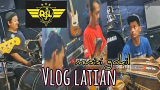 keseruan pas latian om rosabela//musisi gokil//vlog beny serizawa