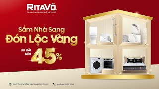 SẮM NHÀ SANG - ĐÓN LỘC VÀNG - ƯU ĐÃI TỚI 45% | Rita Võ muanhanhVLXD