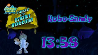 SpongeBob SquarePants: Battle for Bikini Bottom - Robo-Sandy Speedrun in 13:58