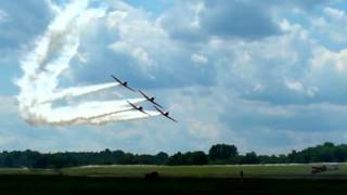 Aeroshell Aerobatic Team photo flyby