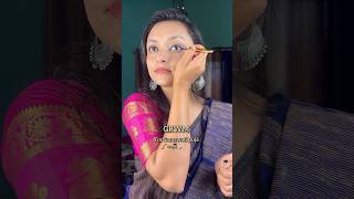 সরস্বতী পূজার সাজ 🪕🪷| Saraswati puja lookbook 3 #trending #viralshorts #makeup