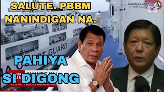 PAHIYA DITO SI DIGONG. SI PBBM LANG ANG NANINDIGAN AT MATAPANG..