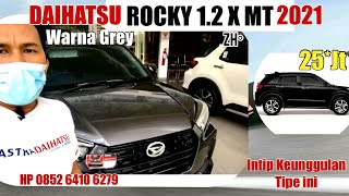 Intip Interior Daihatsu Rocky 1.2 X MT 2021 | Warna Grey | DP 25Jt aja!!!!