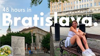 a gals trip to BRATISLAVA || travel vlog