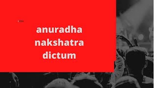 tips and technique to predict 44th year the house and planet gets activated in #anuradha #nakshatra