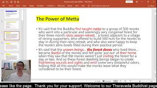 Metta sutta Dhamma sharing  26th June 2020