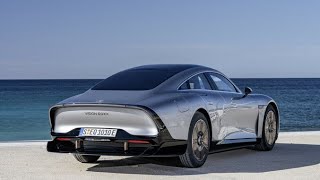 Mercedes vision EQXX-SOnd.. driving..