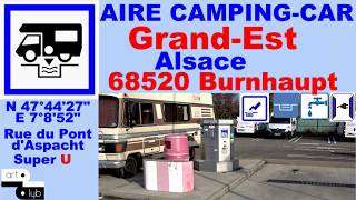 68 Aire camping-car "Burnhaupt" Hello!camping-car