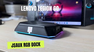 A dock for the Lenovo Legion Go: Jsaux RGB docking station review