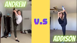 Andrew Curtis V.S Addison Rae - Do I Have Your Attention Tiktok Trend