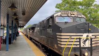 A few Evening trains at Union, NJ with NS 8098! 8/30/24