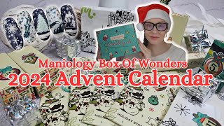 Maniology Box Of Wonders Christmas Advent Calendar         🛑SPOILER ALERT🛑