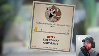 HUMAN VOICE CUPHEAD DLC DEATH QUOTES & GAME OVER SCREENS