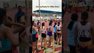 Women 100m heats |U23 Open athletic championship|#shorts#trackandfield#yt#girl#sports#fitness#fit#1m