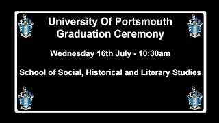 Graduation 2014 School of Social, Historical and Literary Studies