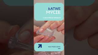 Łatwe mycie laktatora muszlowego Hands-Free