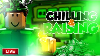 ROBLOX PLS Donate LIVE (12h stream?? Raising + Chilling)