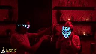 LED Glasses & Wilcat LED Mask In Action