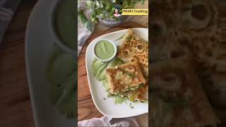 Mugalai cheeze paratha #short #nidhicooking